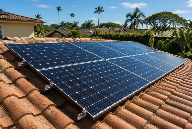 Installation de panneaux solaires à Habère-Lullin